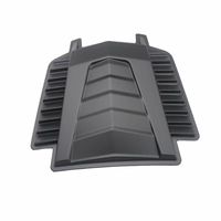 Couvercle de capot universel en plastique ABS noir 4x4 pour Jimny 2019 +