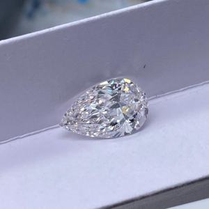 Diamante CVD Suelto en Forma de Pera de Messi Jewelry, 5.5ct, Color F, VVS1, Corte Excelente, Diamante Cultivado en Laboratorio - Product Image 2