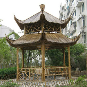 Master Bamboo Pavilion Diameter 4-7M Gallery Decorate Modern Minimalist Style - Product Image 3