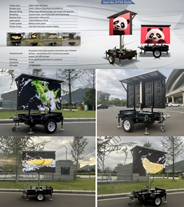 Moveable Full Color P4 LED Display Trailer Outdoor Rotatable Foldable LED Billboard Outdoor Mobile Advertising Screen - Product Image 6