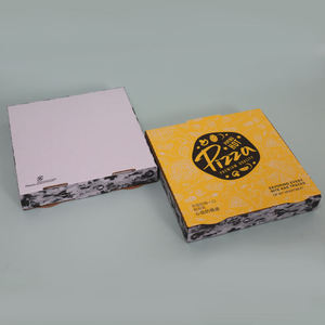 Caja <span class=keywords><strong>de</strong></span> <span class=keywords><strong>Pizza</strong></span> Ecológica <span class=keywords><strong>de</strong></span> Alta Gama Personalizada, Caja <span class=keywords><strong>de</strong></span> Embalaje <span class=keywords><strong>de</strong></span> Cartón Corrugado con Recubrimiento UV <span class=keywords><strong>de</strong></span> Grado Alimenticio, Impresión en Relieve, Materiales Reciclados - Product Image 2