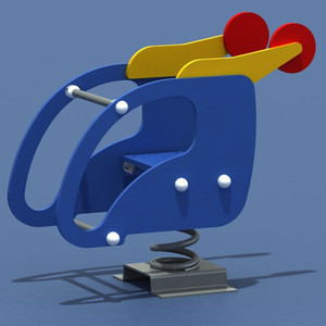 <strong>Cheap</strong> Playground Plastic Children Animal Kids Rider <strong>Spring</strong> Rocking Horse - Product Image 3