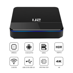 Potente Amlogic S905X3 Android TV Box 4K HD Quad Core Smart Set-Top Box Dural Wifi 2,4G/5G Funcionando sin problemas Compatible con 4K - Product Image 2