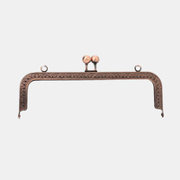 Cadre métallique antique pour la fabrication de sacs à main, fermoir à pression, accessoire de couture pour sacs carrés et pochettes, fournitures de bricolage