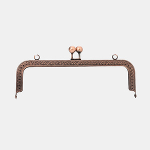 Cadre en métal antique pour sac à main faisant baiser fermoir serrure sac carré pochette bricolage artisanat couture artisanat approvisionnement - Product Image 4