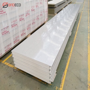Panneau sandwich en <span class=keywords><strong>polyuréthane</strong></span> PU de haute qualité pour mur extérieur 50 mm 75 mm 80 mm 100 mm 120 mm 150 mm - Product Image 1