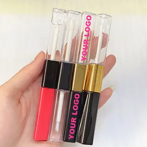 10ml Double Ended Clear Sweet Lipgloss Tubes 15 ml For Lip Gloss Tubes And Eyelash Packaging with Applicator Wholesale