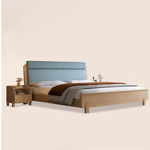 أثاث حديث تصميم مريح مجموعة غرفة نوم سرير قاعدة مجموعة غرفة نوم أفضل جودة وسعر جيد
