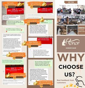 Extensions de cheveux naturels bouclés colorés à clipser, vente flash, cheveux humains, 2,5 g par pièce - Product Image 5