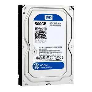 WD5000AZLX Hdd Western Digital Intern Für 500GB 7200 U/min 32MB SATA Neu und Original