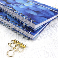 Reliure à spirale 4 pièces avec logo personnalisé dans une seule boîte agenda agenda mensuel et hebdomadaire agenda carnet de notes planificateur