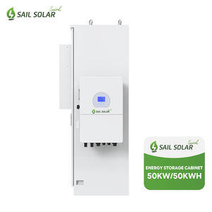 100KWH 50KW Energiespeichergerät Industrielles Rack-Batteriespeichersystem 100 kWh mit <span class=keywords><strong>Deye</strong></span> 50 kW Hybrid-Wechselrichter - Product Image 3