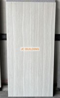 Carreaux d'extérieur antidérapants 60x120cm 18mm d'épaisseur, carreaux de sol en porcelaine mate, aspect bois, panneau mural extérieur