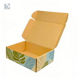 Caja de Envío de Cartón Kraft Personalizada con Logotipo, Empaque de Lujo para Comercio Electrónico, Fácil de Plegar, Impresión de Empaques Corrugados, Sobres de Papel Fabricados - Product Image 2