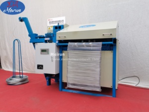 <span class=keywords><strong>Machine</strong></span> à ligature de <span class=keywords><strong>fil</strong></span> à double boucle entièrement automatique avec moteur PLC et roulement - Haute précision Marque Meirun - Product Image 5