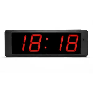 Personalizzazione Digit 4 pollici Led grande Display palestra Timer contatore orologio cronometro elettronico digitale