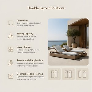 Moderno Hotel Muebles <span class=keywords><strong>de</strong></span> <span class=keywords><strong>lujo</strong></span> Ocio Tumbona Apartamento Jardín Villa Patio Al Aire Libre Cojín impermeable Silla <span class=keywords><strong>de</strong></span> salón - Product Image 5