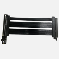 15CM 18CM 20CM 30CM 40CM 90 180 Degrés PCIE 5.0 X16 Carte Vidéo Riser Câble D'extension PCIe X16 Câble De Conversion Stable Haute Vitesse