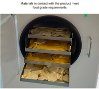10Kg 15Kg Per Partij Thuisgebruik Grote Olievrije Pomp Vacuüm Vriesdroger Machine Voedseldroogmachine HFD-8