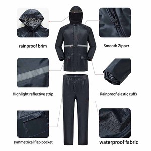 Promoción al por mayor: Traje impermeable reflectante universal para <span class=keywords><strong>hombre</strong></span>, ideal para motocicleta y actividades al aire libre. - Product Image 2