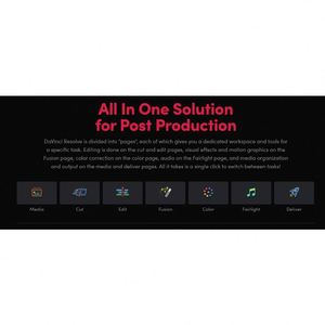 Da Vinci One Drive Download: Editing Professionale, Colorazione, Effetti e Post-Produzione Audio con <span class=keywords><strong>DaVinci</strong></span> Resolve <span class=keywords><strong>Studio</strong></span> Versione 18 - Product Image 5