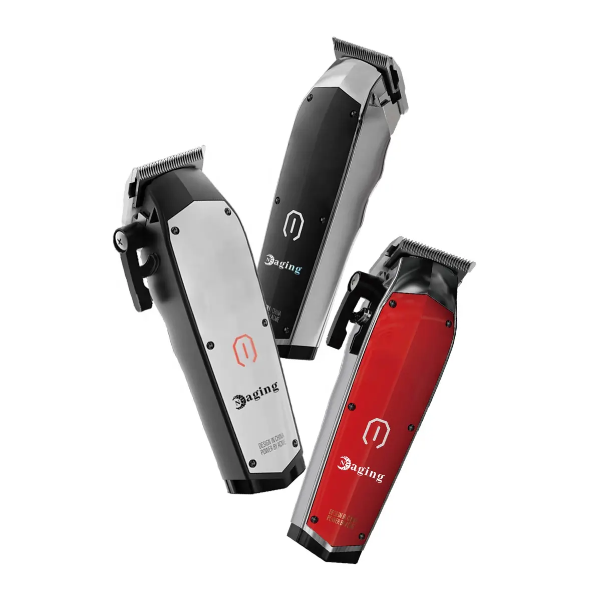 Portable gold professional zerp gapped cordless pet clippers all metal professional hair clipper
