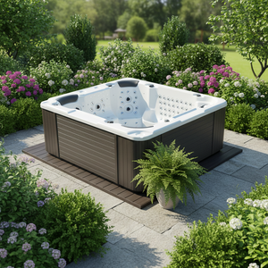 <span class=keywords><strong>Jacuzzi</strong></span> Premium para 10 Personas, Acrílico, Eléctrico, con Masaje Japonés, Listo para Usar, para Patio o Terraza - Product Image 1