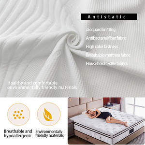 Tencel/폴리에스터 필링 방지 패브릭 매트리스 패브릭 매트리스 진드기 자카드 퀼트 침구 섬유 제조 업체 에어레이어 - Product Image 4