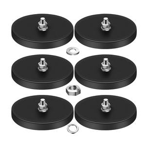 Base Magnetica Mini per Starlink 88mm, 40kg, Filettatura M8, Magneti Rivestiti in Gomma con Tutti i Componenti in Acciaio Inox, Rondelle e Dadi - Product Image 2