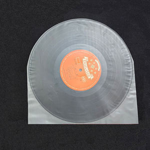 Custom Logo <b>Vinyl</b> Record Inner Sleeve HDPE Anti-static Bag for Portable <b>Storage</b> Home Car Use Eco-friendly Durable Waterproof - Product Image 4