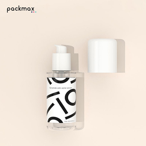 Botella de esencia para el cuidado de la piel de plástico PET de 100 ml y botella de loción de 120 ml con tapa redonda antipolvo, acabado de cuello de 20 mm. - Product Image 3