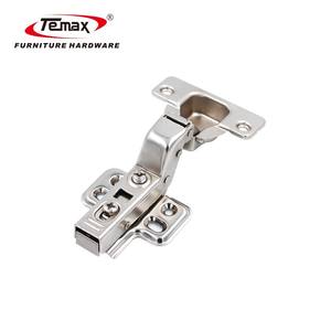 4 trous plaques à vis réglable à fermeture automatique charnières automatiques hydraulique d'assemblage de meubles charnière à ressort - Product Image 2