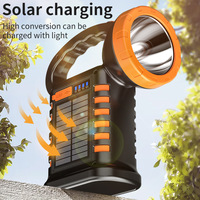 Nouvelle lampe de travail solaire haute intensité transfrontalière - Étanche IPX4, 500 lumens, angle de faisceau de 120°, portable, pour camping