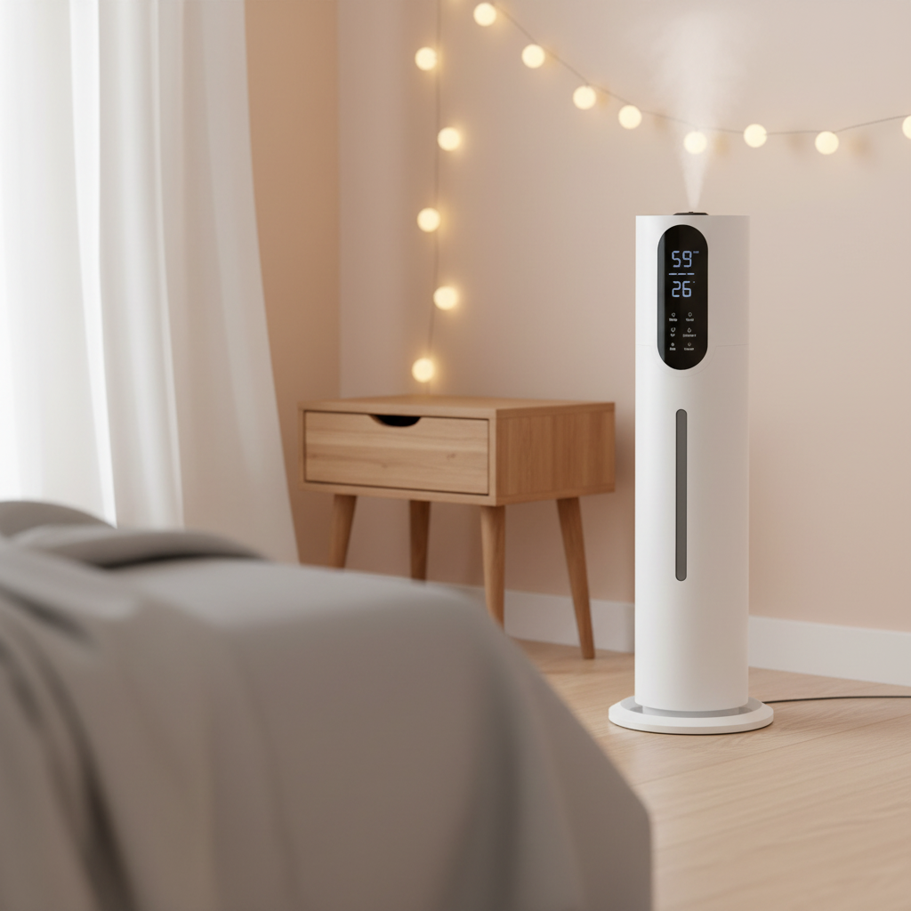Smart Household Plastic Ultrasonic Humidifier Aromatherapy 8L Large Capacity UV Sterilization Fast Humidification air Hotel