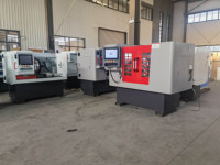 GookiiTech équipement de réparation de jante de voiture horizontale coupe au diamant CNC tour Machine Structure à lit plat usinage robuste