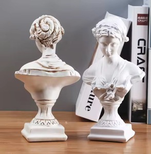Fabbrica all'ingrosso resina Vintage Venus scultura ornamenti fatti a mano filosofo ritratto statua per la decorazione interna - Product Image 6