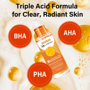 ODM ODM ไบรท์เทน ไวท์เทนนิ่ง แอนตี้ริงเคิล เฟด ไฟน์ ไลน์ส เอ็กซ์โฟลิเอชั่น รีมูฟ แบล็คเฮดส์ แอนด์ แอคเน่ วิตามิน บีเอชเอ+เอเอชเอ+พีเอเอ โทนเนอร์บำรุงผิวหน้า - Product Image 4