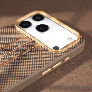 Funda de Teléfono de Cuero de Diseño de Lujo L152 para iPhone 17 16 15 14 13 Pro Max, Funda Móvil para Samsung S26 S25 S24 Ultra - Product Image 5
