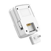 Prise murale multifonctionnelle personnalisable US en cuivre, 3 prises, 2 USB + 2 ports Type-C, 250V 10A, sécurité enfant
