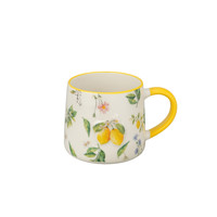 Service de table moderne en porcelaine 16 pièces avec motif de fruits en relief 3D, assiettes, bols et tasses pour 4 personnes, restaurant