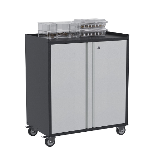 Durable Rolling Office Storage File Cabinet