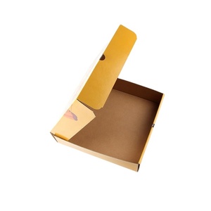 Boîte à pizza en carton ondulé noir de 10, 12, 13, 14, 16, 24 pouces, prix de gros, personnalisable avec logo - Product Image 4