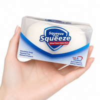 YR Squishy Savon Croquant en Forme de Boule à l'Huile de Coco, Base Souple à Rebond Lent, Anti-stress, Jouet à Presser, Vente en Gros SquishMeez All