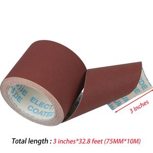 Rollo <span class=keywords><strong>de</strong></span> tela <span class=keywords><strong>de</strong></span> <span class=keywords><strong>esmeril</strong></span> <span class=keywords><strong>de</strong></span> óxido <span class=keywords><strong>de</strong></span> aluminio Premium 3 \ "X 32,8 '\ Durable 75mm X 10m Papel <span class=keywords><strong>de</strong></span> lija <span class=keywords><strong>de</strong></span> pulido <span class=keywords><strong>de</strong></span> madera <span class=keywords><strong>de</strong></span> <span class=keywords><strong>pared</strong></span> 115mm <span class=keywords><strong>de</strong></span> diámetro - Product Image 5