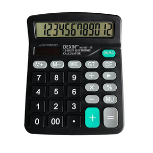 Hot Bán 12-Chữ Số Máy Tính Để Bàn Văn Phòng Máy Tính ABS Nhựa Chất Lượng Cao Trọng Lượng Nhẹ Kép Đơn Vị Điện Với Biểu Tượng Tùy Chỉnh - Product Image 2