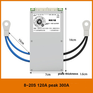 LiFePO4 lto 24V/36V/48V Ebike EV Li-ion cho BMS 500A 100A 7S 16S Ant thông minh 500A 100A 7S 16S Ant Bảng điện tử <span class=keywords><strong>PCB</strong></span> cho Lithium - Product Image 3