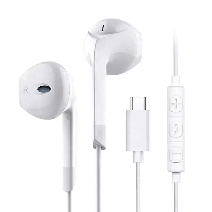 Langsdom E6t Wholesales In Ear Type-C Headphone Audifonos Earphones Headphones Earbuds For Huawei