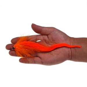 Vente en gros de queues de <span class=keywords><strong>dragon</strong></span> Mangum Streamer eau salée appâts mouches bar brochet maskinongé pêche mouche leurres banderoles personnalisées - Product Image 5
