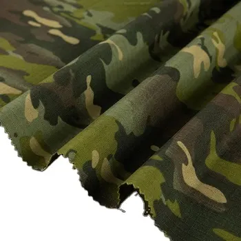 โรงงานผ้าขายส่งส่งออกสิ่งทอลายทแยงผ้า CAMO กรีซ Lizard ผ้าพรางสําหรับกระเป๋าชุดฝึกอบรม Milispec