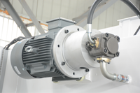 Presse plieuse CNC entièrement automatique SANXIN à barre de torsion haute précision et haute exactitude, 3200 mm, pour l'usinage de l'aluminium, des engrenages et de l'acier inoxydable